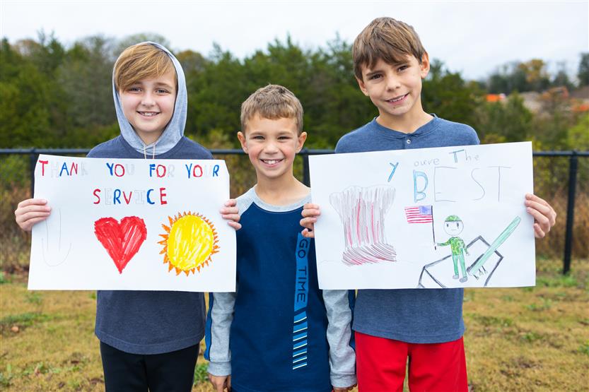 Schools celebrate Veterans Day